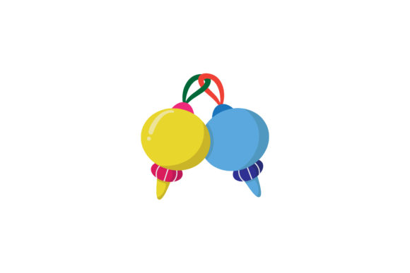 Christmas Ball Accessories: A Versatile Graphics Illustration