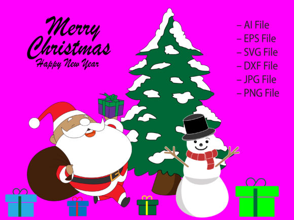 Merry Christmas Greet Card - 7: A Versatile Graphics and Illustrations Asset