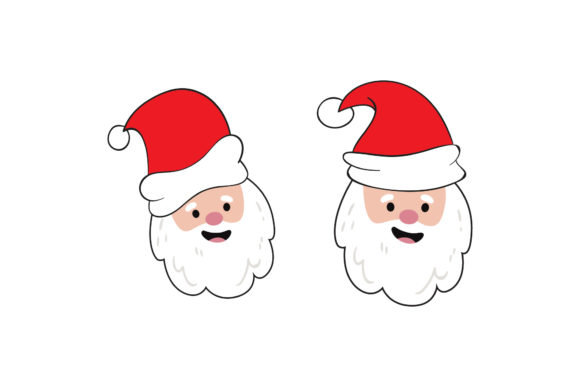 Review: Santa Head Set Christmas Asset for Graphics & Illustrations