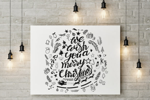 Review: We Wish You a Merry Christmas Lettering Graphics